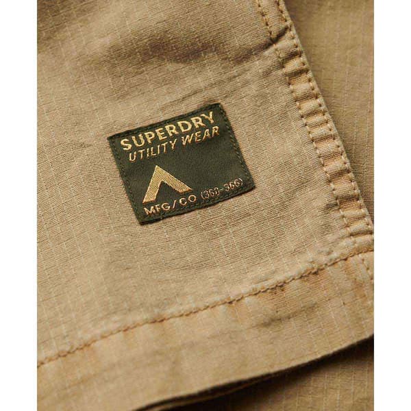 Superdry Military Skjorte Med Lange ærmer Beige 2XL Mand