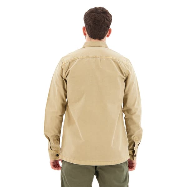 Superdry Military Skjorte Med Lange ærmer Beige 2XL Mand
