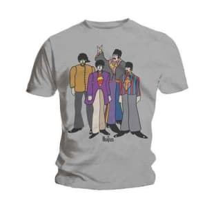 Beatles - Submarine Uni Grey T-Shirt XL