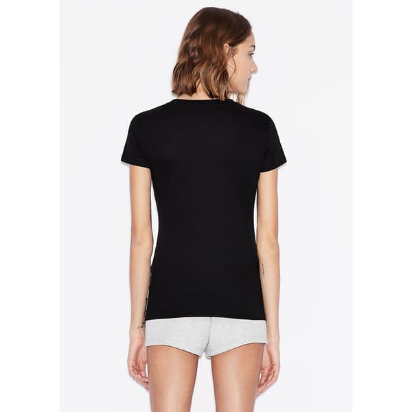Armani Exchange 8nytdh_yj16z Lyhythihainen T-paita Musta XL Nainen