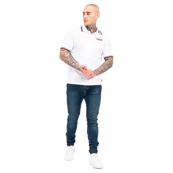 Lonsdale Lion Lyhythihainen Pikeepaita  S Mies