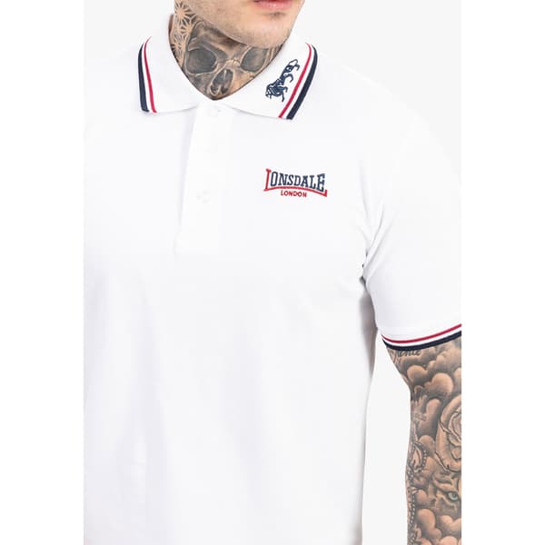 Lonsdale Lion Lyhythihainen Pikeepaita  S Mies