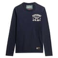 Miniatyrbild 2 av 6: Superdry Vintage Athletic Chest T-shirt Med Lång ärm Blå L Man