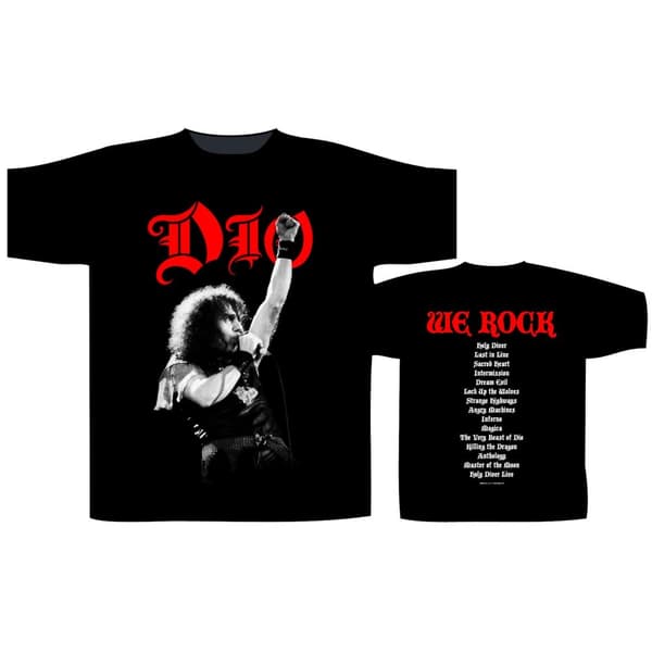 DIO T-SHIRT - WE ROCK