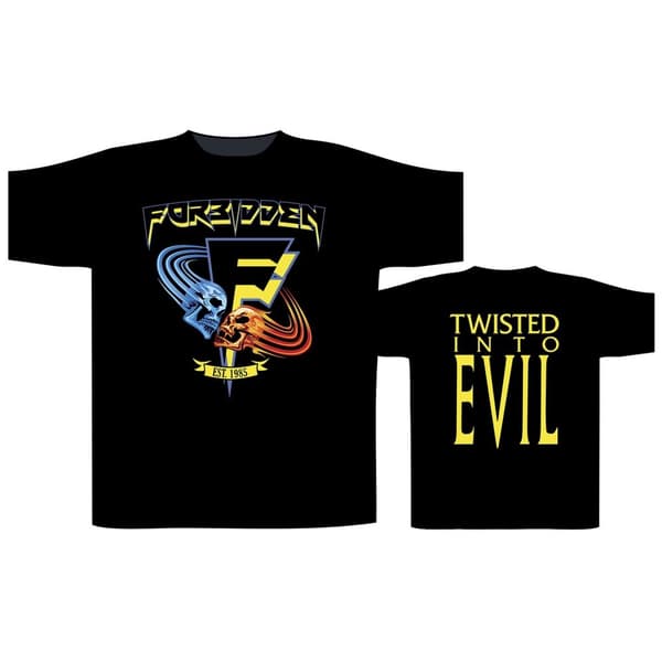 FORBIDDEN T-SHIRT - TWISTED INTO EVIL