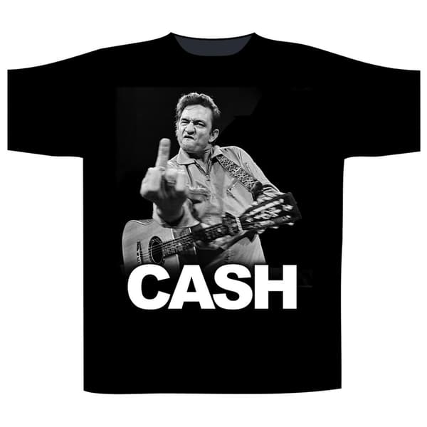 JOHNNY CASH T-SHIRT - THE BIRD