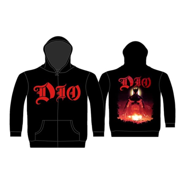 DIO ZIPPED HOODIE - LAST IN LINE