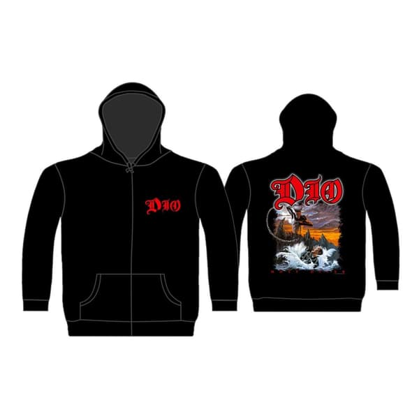 DIO ZIPPED HOODIE - HOLY DIVER