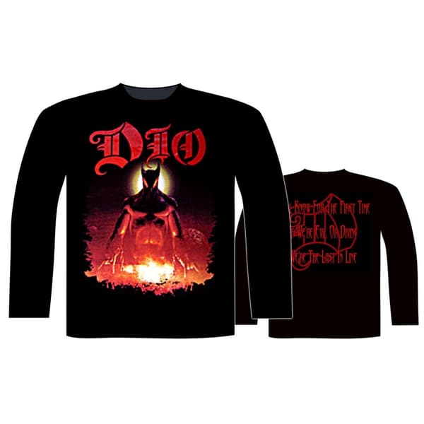 DIO LONG SLEEVE T-SHIRT - LAST IN LINE