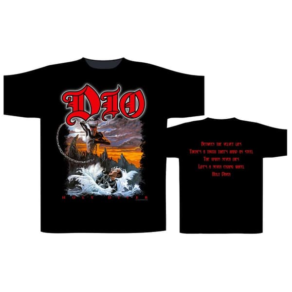 DIO T-SHIRT - HOLY DIVER