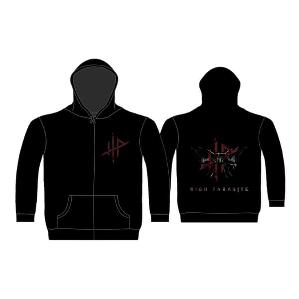 HIGH PARASITE ZIPPED HOODIE - FOREVER WE BURN L