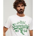Miniatyrbild 4 av 6: Superdry Track & Field Ath Graphic T-shirt Med Korta ärmar Vit M Man