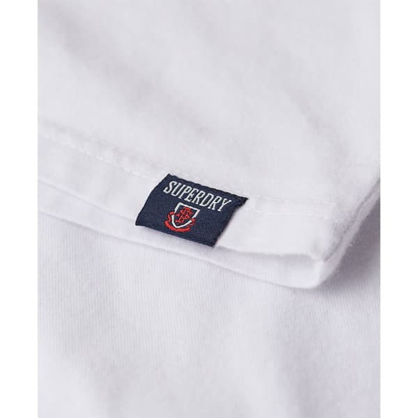 Superdry Track & Field Ath Graphic T-shirt Med Korta ärmar Vit M Man