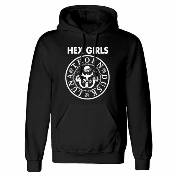 Hex Girls - Thorn Dusk Luna - Unisex Black Hoodie - Medium