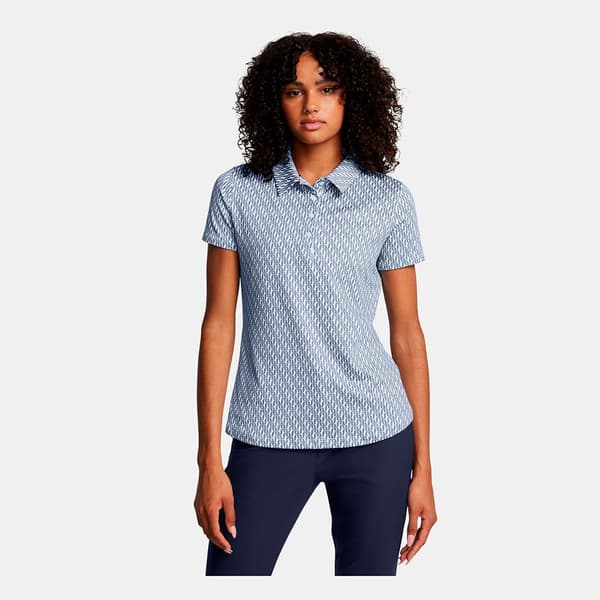 Under Armour Golf Playoff 3.0 Printed Naisten Lyhythihainen Polopaita  XS