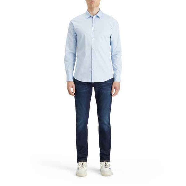 Scotch & Soda Core Skjorta Med Långa ärmar Blå M Man