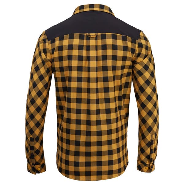 Silvini Farini Skjorta Med Långa ärmar Gul,Svart 3XL Man