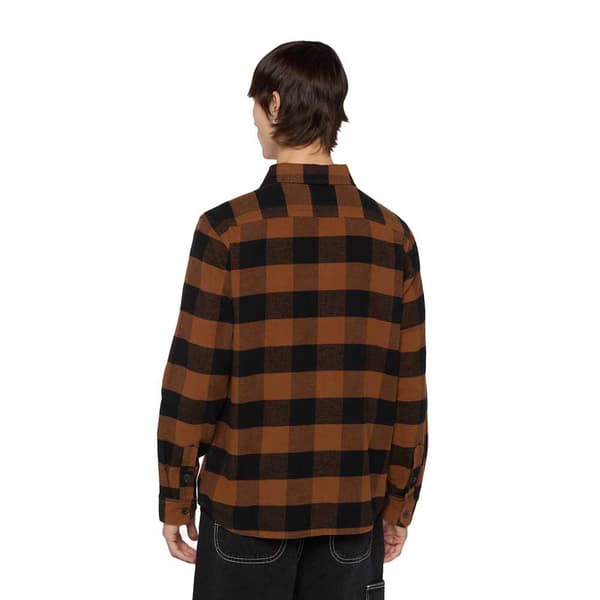 Dickies Sacramento Pitkähihainen Paita Ruskea L Mies
