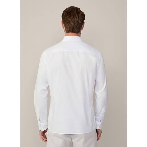 Hackett Dyed Oxford Pitkähihainen Kauluspaita Valkoinen XL Mies