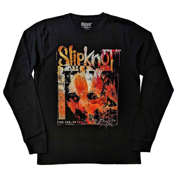 Slipknot The End So Far Pepper Band Logo Long Sleeve T Shirt