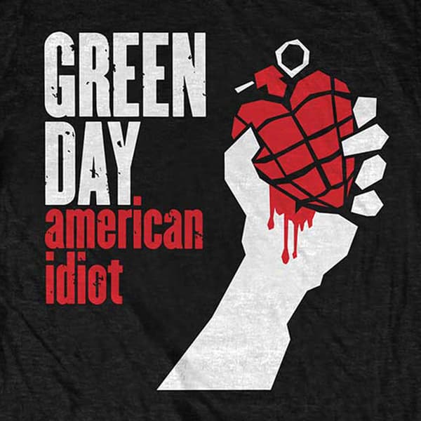 Green Day American Idiot Band Logo Kids T Shirt
