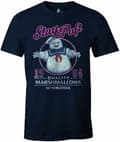 Miniatyrbild 1 av 4: T-shirt herr Ghostbusters Stay Puft korta ärmar mörkblå - Ghostbusters - Stay Puft - Vanlig - Herr