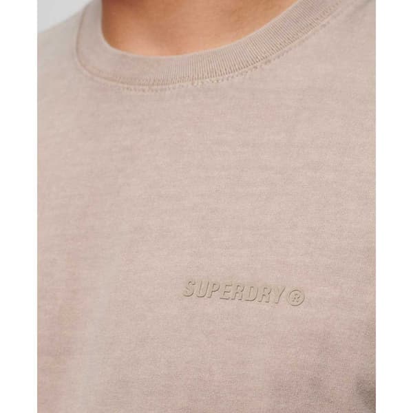 Superdry Overdyed Logo Loose T-shirt Med Korta ärmar Beige 2XL Man