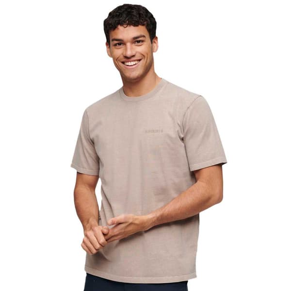 Superdry Overdyed Logo Loose T-shirt Med Korta ärmar Beige 2XL Man