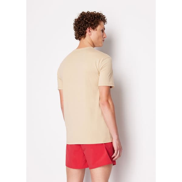 Armani Exchange 3dztha_zjgez Lyhythihainen T-paita Beige S Mies