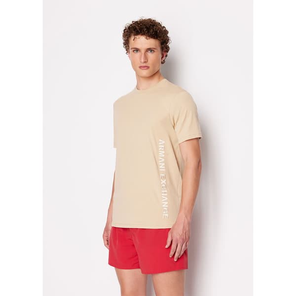 Armani Exchange 3dztha_zjgez Lyhythihainen T-paita Beige S Mies