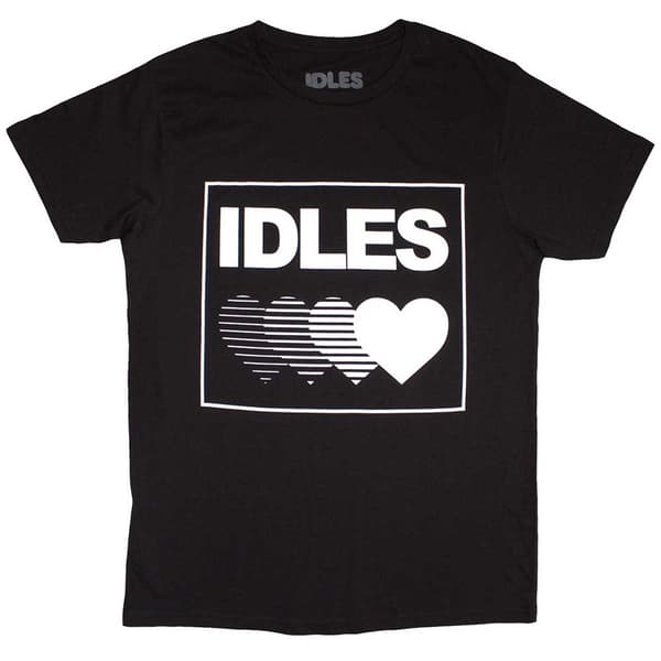 Idles Unisex T-Shirt: Gradient Heart (Medium)