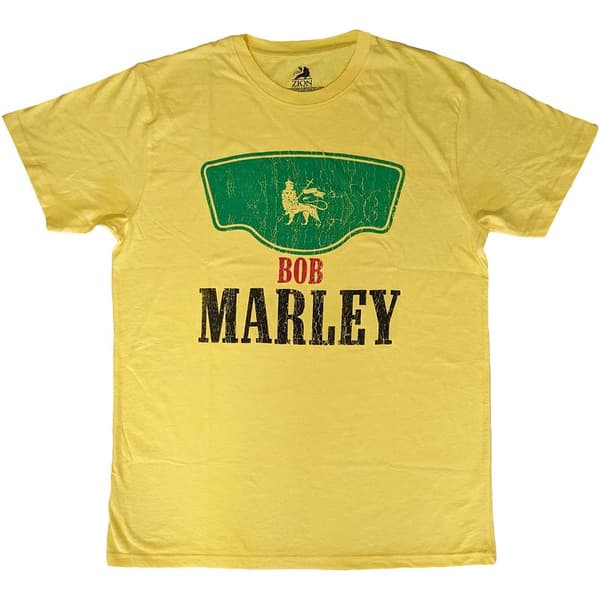 Bob Marley Unisex T-Shirt: Vintage Green Label (X-Large)