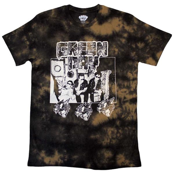 Green Day Unisex T-Shirt: Rev Radio (Wash Collection) (Medium)