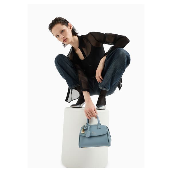 Armani Exchange 6dyc07_yn1vz Skjorta Med Långa ärmar Svart S Kvinna