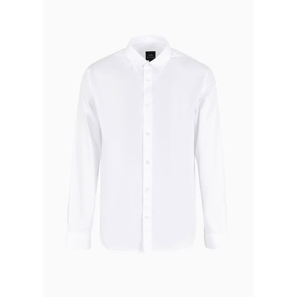 Armani Exchange 3dzc36_znauz Skjorta Med Långa ärmar Vit L Man