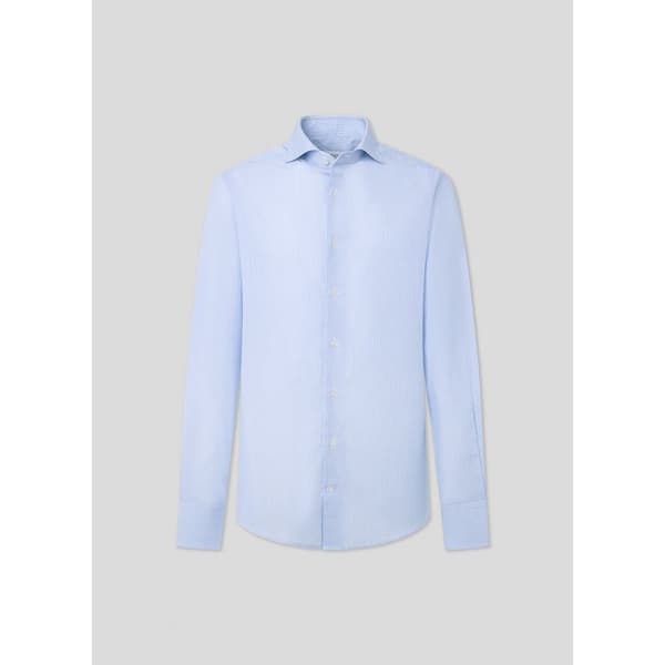 Hackett Sr Summer Stripe Skjorte Med Lange ærmer Blå M-L Mand