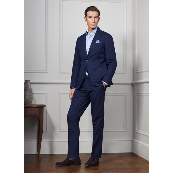 Hackett Sr Summer Stripe Skjorte Med Lange ærmer Blå M-L Mand