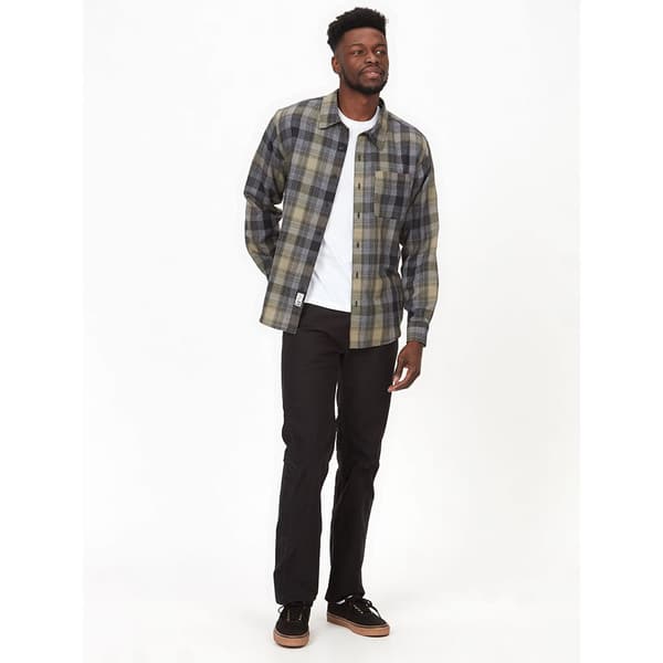 Marmot Fairfax Novelty Light Weight Flannel Skjorta Med Långa ärmar Brun XL Man