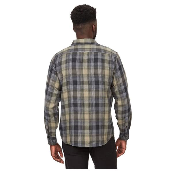 Marmot Fairfax Novelty Light Weight Flannel Skjorta Med Långa ärmar Brun XL Man