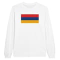 Miniatyrbild 1 av 3: T-shirt med långa ärmar - PIXELFORMA - Armeniens flagga - 100% bomull - Långa ärmar - Regular fit