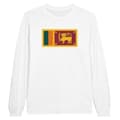 Miniatyrbild 1 av 3: Långärmad t-shirt - PIXELFORMA - Sri Lankas flagga - 100 % bomull - Långa ärmar - Normal passform