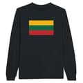 Miniatyrbild 1 av 3: T-shirt med lång ärm - PIXELFORMA - Litauens flagga - 100% bomull - Långa ärmar - Unisex