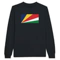 Miniatyrbild 1 av 3: Långärmad t-shirt - PIXELFORMA - Seychellernas flagga - 100% bomull - Långa ärmar - Optimal komfort
