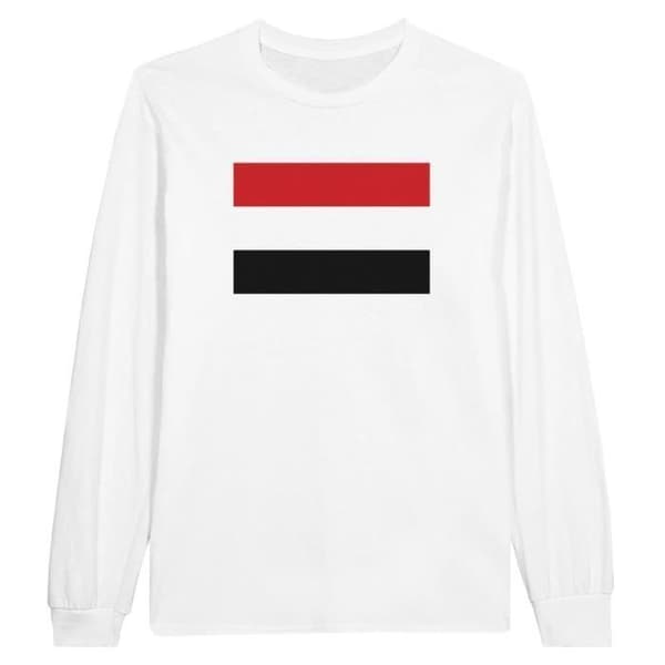 T-shirt med långa ärmar - PIXELFORMA - Kenyas flagga - 100% bomull - Långa ärmar - Regular fit