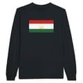 Miniatyrbild 1 av 3: T-shirt med långa ärmar - PIXELFORMA - Tadzjikistans flagga - 100% bomull - Långa ärmar - Optimal komfort