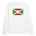 Miniatyrbild 1 av 3: T-shirt med långa ärmar - PIXELFORMA - Burundi-flagga - 100% bomull - Långa ärmar - Regular fit