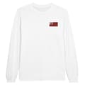 Miniatyrbild 1 av 3: T-shirt med långa ärmar - PIXELFORMA - Tonga flagga - 100% bomull - Klassisk krage - Man