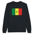 Miniatyrbild 1 av 3: Långärmad T-shirt - PIXELFORMA - Senegal flagga - 100% bomull - Långa ärmar - Optimal komfort