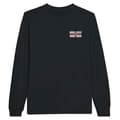 Miniatyrbild 1 av 3: T-shirt med lång ärm - PIXELFORMA - Nordirlands flagga - Svart - Regular fit - Klassisk krage