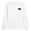 Miniatyrbild 1 av 3: Långärmad t-shirt - PIXELFORMA - Flag of Scotland - 100 % bomull - Långa ärmar - Optimal komfort